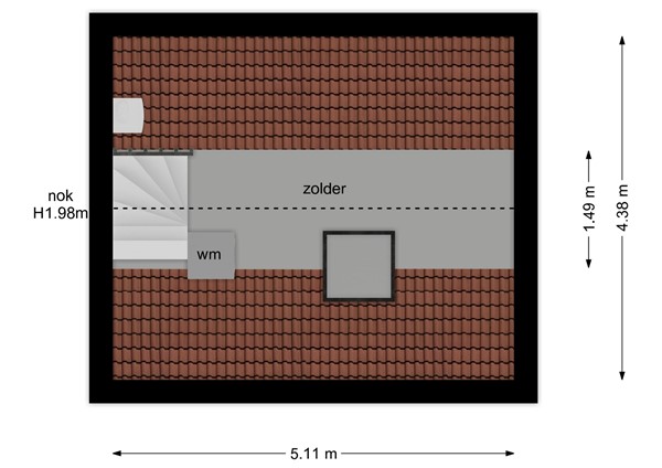 Kievitstraat 24, 6611 CG Overasselt - PG3_Kievitstraat_24_Overasselt_Zolder.jpg