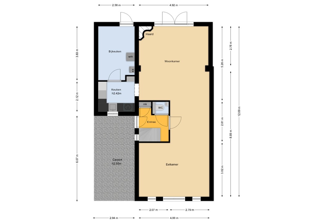 mediumsize floorplan