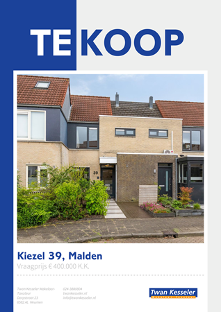 Brochure preview - Kiezel 39, 6581 HR MALDEN (1)