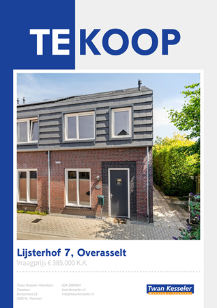 Brochure preview - Lijsterhof 7, 6611 CK OVERASSELT (1)