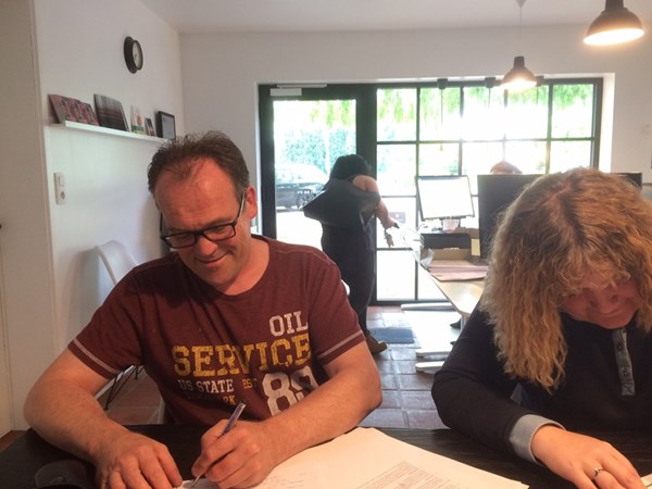 Verkocht voordat het online was!