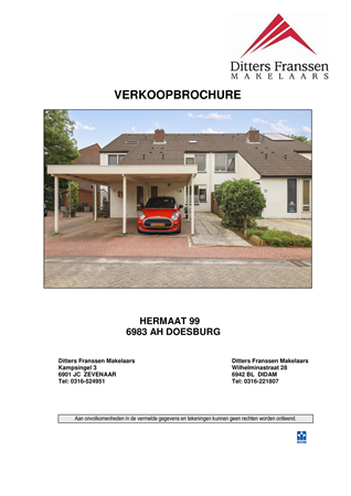 Brochure - Brochure Hermaat 99 te Doesburg.pdf - Hermaat 99, 6983 AH Doesburg