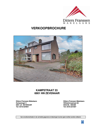 Brochure - Brochure Kampstraat 33 te Zevenaar.pdf - Kampstraat 33, 6901 HN Zevenaar