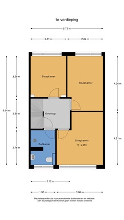 Plattegrond - Diepenbrockstraat 10, 6904 ER Zevenaar - 2D-1e.jpg