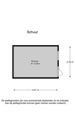 Plattegrond - Piet Heinstraat 18, 6904 AM Zevenaar - 2D-SCHUUR.jpg