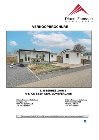 Brochure - Brochure Lijsterbeslaan 2 te Beek.pdf - Melkweg 2-2, 7037 CN Beek Gem Montferland