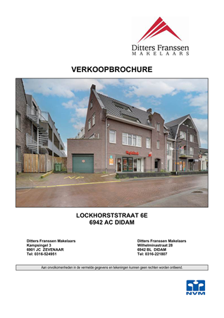 Brochure - brochure Lockhorststraat 6E Didam.pdf - Lockhorststraat 6E, 6942 AC Didam