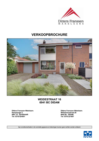 Brochure - brochure Weidestraat 16 te Didam.pdf - Weidestraat 16, 6941 BC Didam