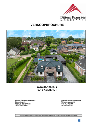 Brochure - Brochure Waaijakkers 2 te Aerdt.pdf - Waaijakkers 2, 6913 AM Aerdt