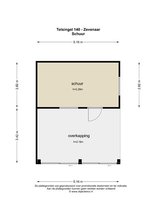 Plattegrond - Tolsingel 140, 6905 TJ Zevenaar - 121320_SCH.jpg