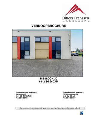 Brochure - Brochure Bieslook 2C te Didam.pdf - Bieslook 2C, 6942 SG Didam