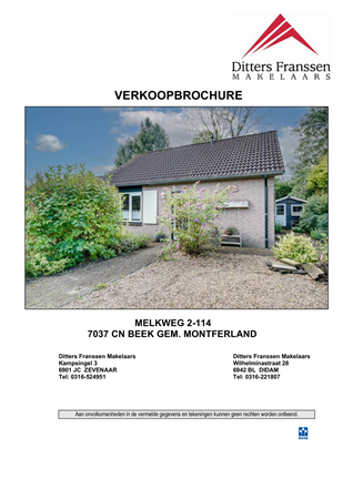 Brochure - brochure Melkweg 2-114 te Beek.pdf - Melkweg 2-114, 7037 CN Beek Gem Montferland