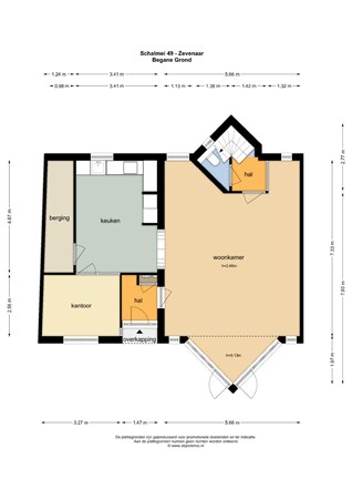 Plattegrond - Schalmei 49, 6904 PZ Zevenaar - 123533_BG.jpg