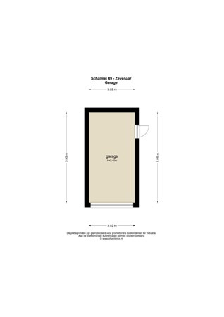 Plattegrond - Schalmei 49, 6904 PZ Zevenaar - 123533_GR.jpg