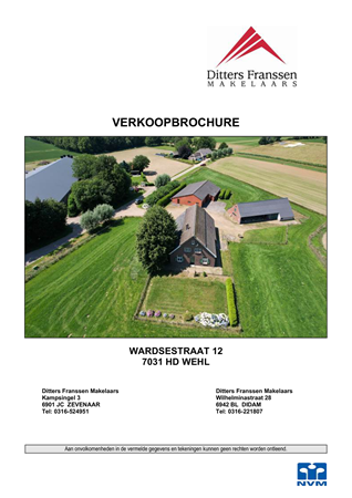 Brochure - brochure Wardsestraat 12 Wehl.pdf - Wardsestraat 12, 7031 HD Wehl