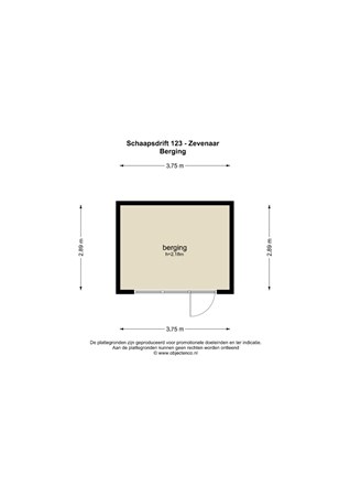 Plattegrond - Schaapsdrift 123, 6902 AC Zevenaar - 123948_BR.jpg