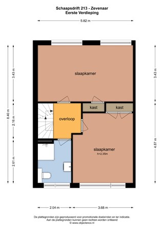 Plattegrond - Schaapsdrift 213, 6902 AG Zevenaar - 123874_EV.jpg