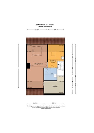 Plattegrond - De Meidoorn 22, 6942 TD Didam - 124204_TV.jpg