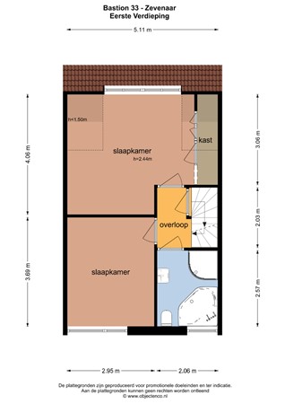 Plattegrond - Bastion 33, 6901 NT Zevenaar - 125137_EV.jpg