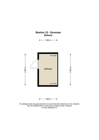 Plattegrond - Bastion 33, 6901 NT Zevenaar - 125137_SCH.jpg