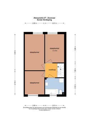 Plattegrond - Alessandria 27, 6904 NA Zevenaar - 125629_EV.jpg