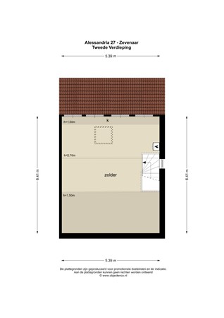 Plattegrond - Alessandria 27, 6904 NA Zevenaar - 125629_TV.jpg