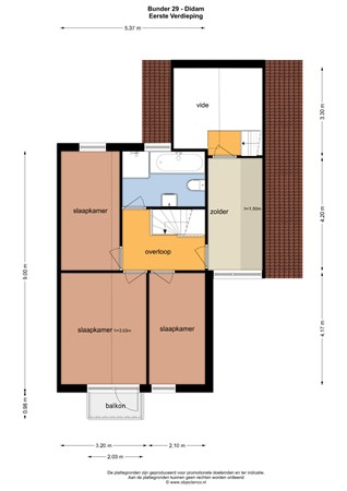 Plattegrond - Bunder 29, 6942 LA Didam - 126633_EV.jpg