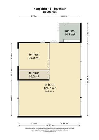 Plattegrond - Hengelder 16, 6902 PA Zevenaar - 111091_SU.jpg