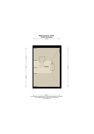 Plattegrond - Middenstraat 33, 6915 AM Lobith - 127124_TV.jpg