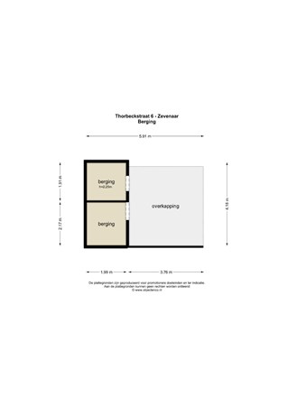 Plattegrond - Thorbeckestraat 6, 6904 BT Zevenaar - 128080_B.jpg