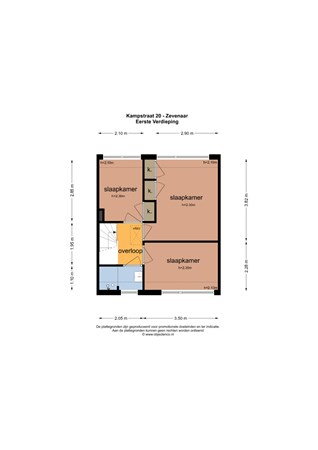 Plattegrond - Kampstraat 20, 6901 HP Zevenaar - 49577_EV.jpg