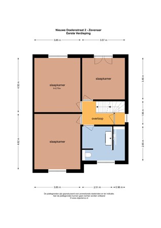 Plattegrond - Nieuwe Doelenstraat 2, 6901 AS Zevenaar - 129375_EV.jpg