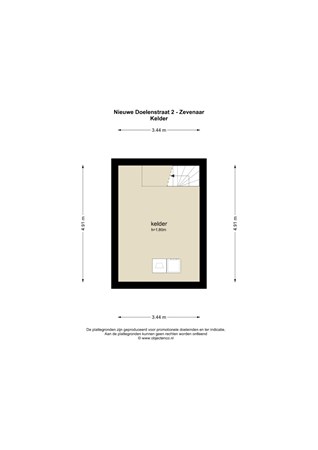 Plattegrond - Nieuwe Doelenstraat 2, 6901 AS Zevenaar - 129375_KL.jpg