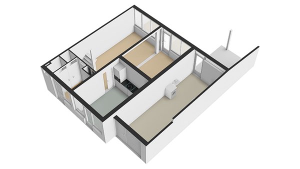 Plattegrond - Reisenakker 5, 6903 ZH Zevenaar - 130063_BG_3d_SE.jpg