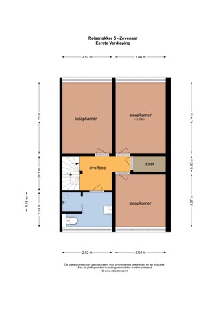 Plattegrond - Reisenakker 5, 6903 ZH Zevenaar - 130063_EV.jpg