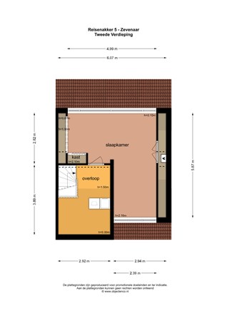 Plattegrond - Reisenakker 5, 6903 ZH Zevenaar - 130063_TV.jpg