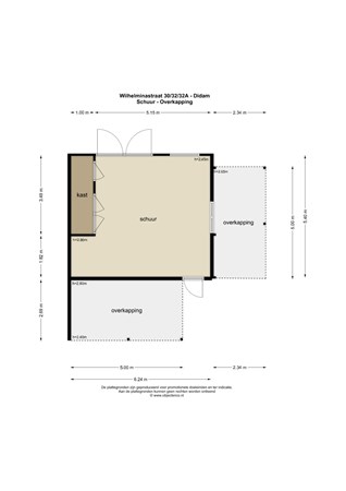 Plattegrond - Wilhelminastraat 30, 6942 BM Didam - 130412_SCH-OVK.jpg