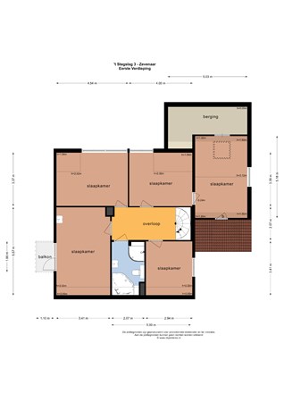 Plattegrond - 't Stegeslag 3, 6903 XR Zevenaar - 111867_EV.jpg