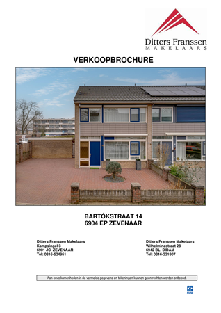 Brochure - Brochure Bartókstraat 14 te Zevenaar.pdf - Bartókstraat 14, 6904 EP Zevenaar