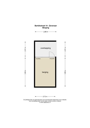 Plattegrond - Bartókstraat 14, 6904 EP Zevenaar - 131261_BR.jpg