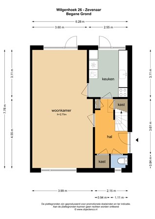 Plattegrond - Wilgenhoek 26, 6903 BT Zevenaar - 137853_BG.jpg