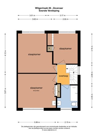 Plattegrond - Wilgenhoek 26, 6903 BT Zevenaar - 137853_EV.jpg