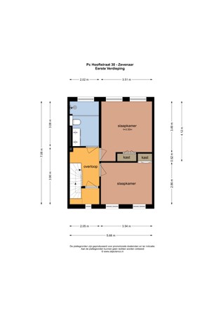 Plattegrond - PC Hooftstraat 30, 6901 KN Zevenaar - 138074_EV.jpg