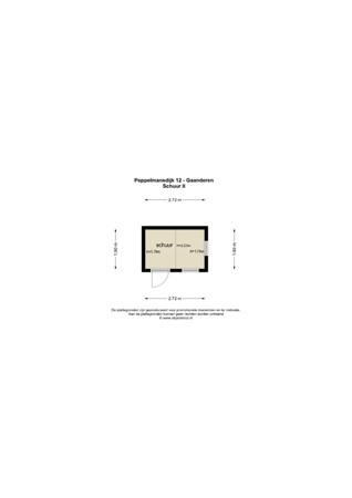 Plattegrond - Peppelmansdijk 12, 7011 JL Gaanderen - 137697_SCHII.jpg