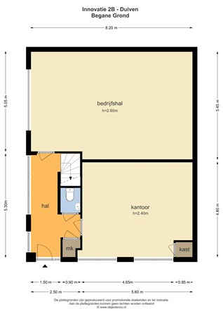 Plattegrond - Innovatie 2B, 6921 RN Duiven - 14444_BG.jpg