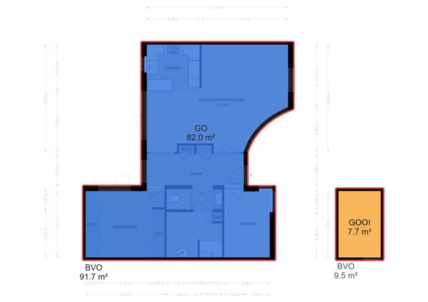 Plattegrond - Drie Kolken 5, 6915 BM Lobith - 134362_NEN.jpg