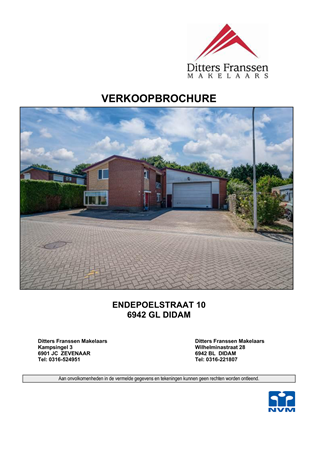 Brochure - brochure Endepoelstraat 10 te Didam.pdf - Endepoelstraat 10, 6942 GL Didam