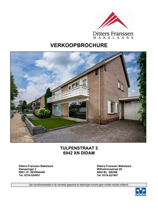 Brochure - brochure Tulpenstraat 2 Didam.pdf - Tulpenstraat 2, 6942 XN Didam