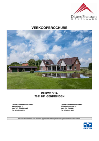 Brochure - brochure Dijkweg 1A Gendringen.pdf - Dijkweg 1A, 7081 HP Gendringen