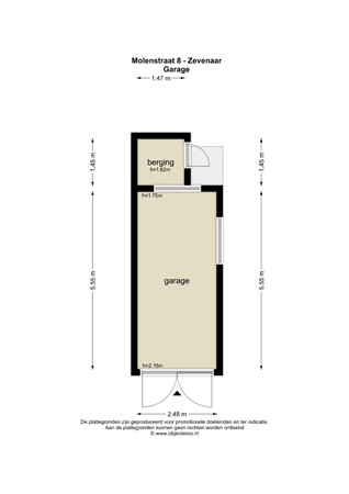 Plattegrond - Molenstraat 8, 6901 CB Zevenaar - OC_140314_GR.jpg